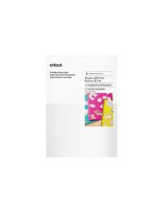 Papier autocollant imprimable blanc - 8 feuilles A4