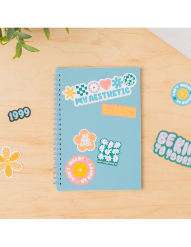 Papier autocollant imprimable blanc - 8 feuilles A4