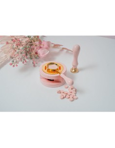 Kit de demarrage WAX SEAL cire à cacheter - rose 2