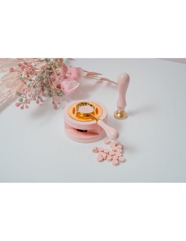 Kit de demarrage WAX SEAL cire à cacheter - rose