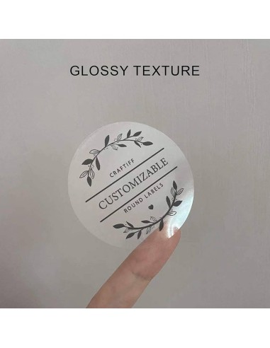 sticker autocollant imprimable transparent 21,59 x 27,94cm