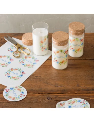 sticker autocollant imprimable transparent 21,59 x 27,94cm