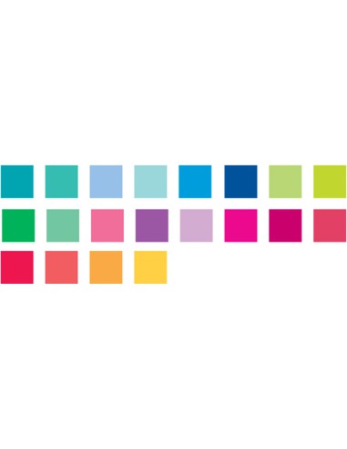 Bloc de 60 cardstock 30,48 X 30,48cm - legèrement texturé 216g/m2- BRIGHTS