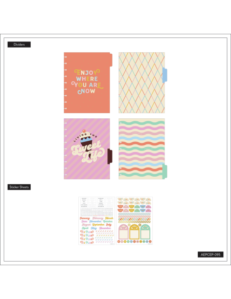 CLASSIC - Extension 4 mois / non daté + STICKERS - Boardwalk Ice Cream