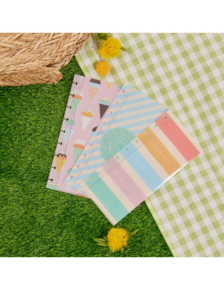 3 enveloppes en plastique - Boardwalk Ice Cream
