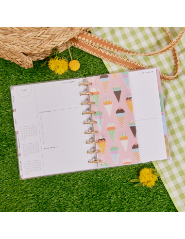 3 enveloppes en plastique - Boardwalk Ice Cream