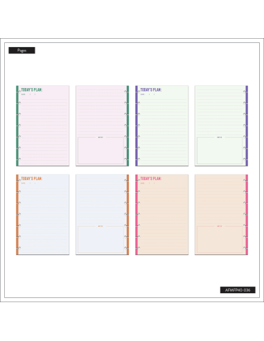 MINI - recharge papier -Vivid Brights