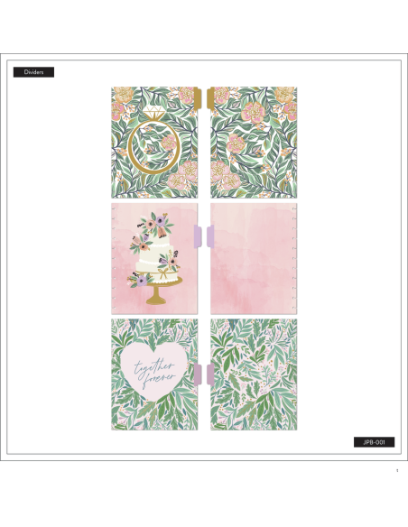 BIG Happy Notes™ - Garden Wedding