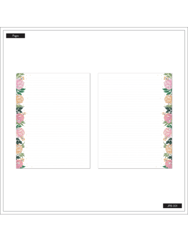 BIG Happy Notes™ - Garden Wedding