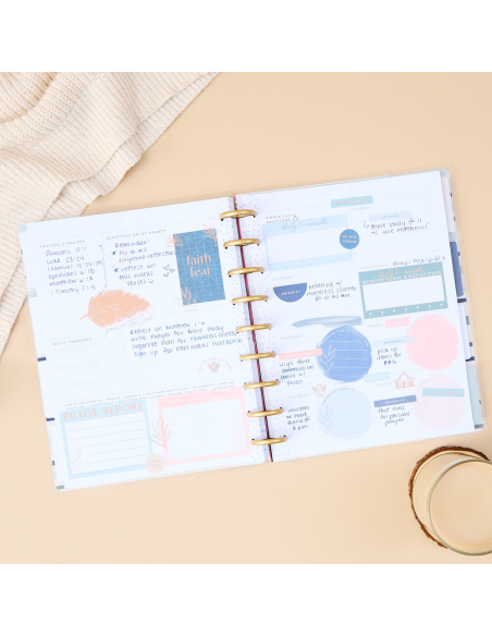 Classic Happy Planner ™ - non daté -  Coastal Faith