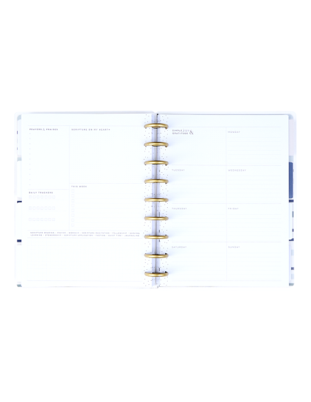 Classic Happy Planner ™ - non daté -  Coastal Faith