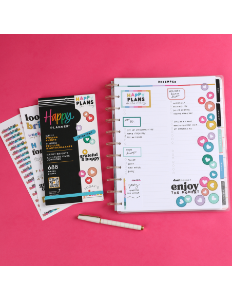 Bloc de 688 stickers - Happy Brights
