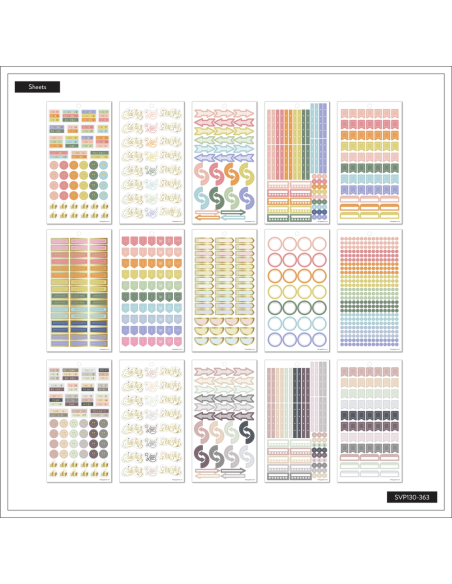 Bloc de 2481 stickers -  Daily Essentials