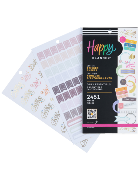 Bloc de 2481 stickers -  Daily Essentials