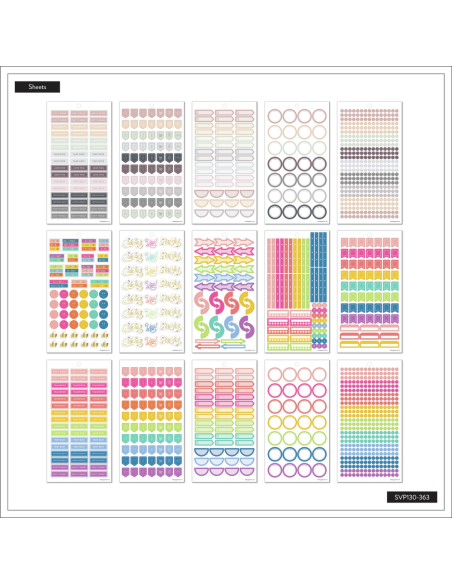 Bloc de 2481 stickers -  Daily Essentials