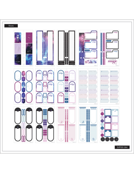 Bloc de 557 stickers - Stargazer Magic