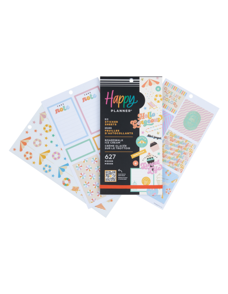 Bloc de 627 stickers -  Boardwalk Ice Cream