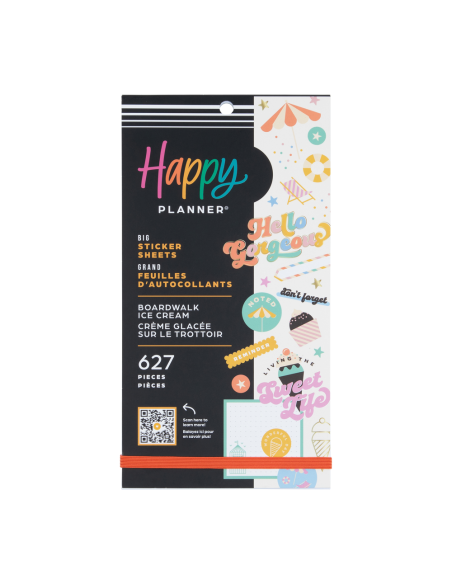 Bloc de 627 stickers -  Boardwalk Ice Cream