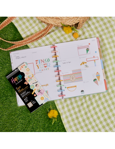 Bloc de 627 stickers -  Boardwalk Ice Cream