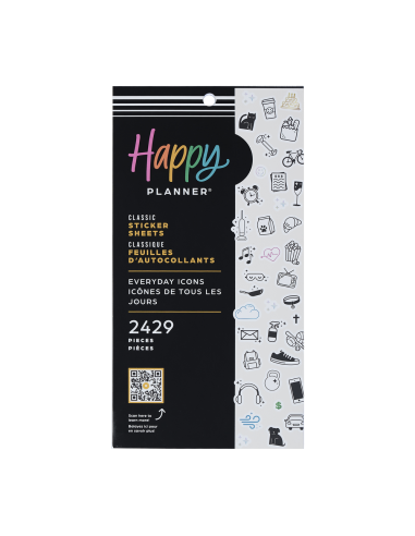 Bloc de 2429 stickers -  Everyday Icons