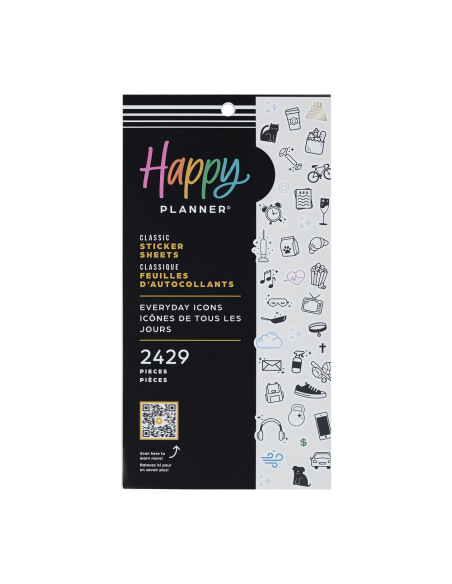 Bloc de 2429 stickers -  Everyday Icons