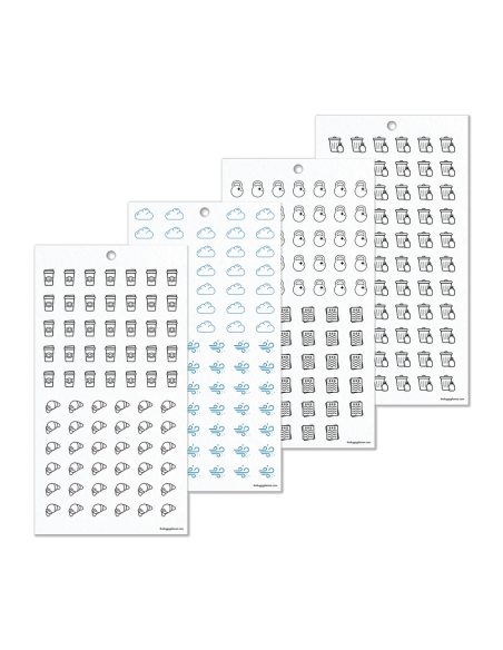 Bloc de 2429 stickers -  Everyday Icons