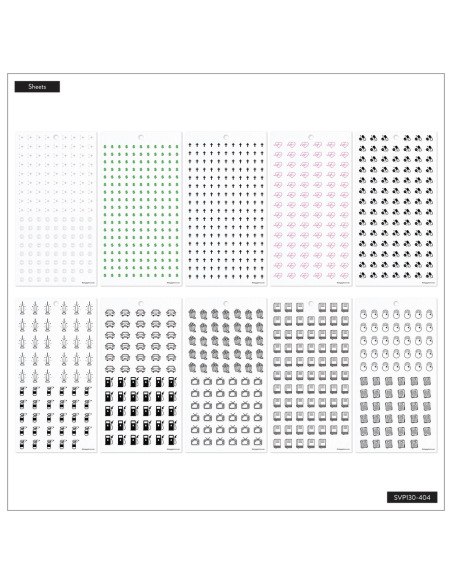 Bloc de 2429 stickers -  Everyday Icons