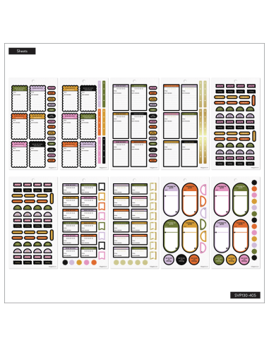 Bloc de 849 stickers - Summer Reading