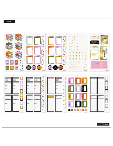 Bloc de 849 stickers - Summer Reading