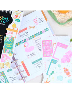 Bloc de 615 stickers - Tropical Florals 2