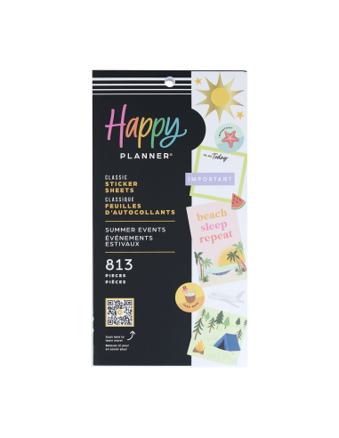 Bloc de 813 stickers - Summer Events