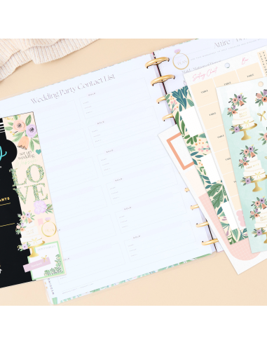 Bloc de 1322 stickers - Garden Wedding