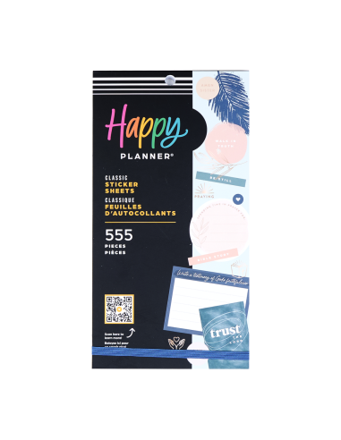 Bloc de 555 stickers -  Coastal Faith