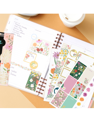 Bloc de 507 stickers -   Blooming Bouquet