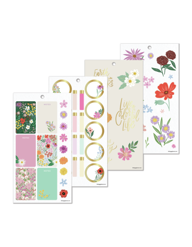 Bloc de 507 stickers -   Blooming Bouquet