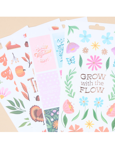 Bloc de 747 stickers -  Seasons of Joy