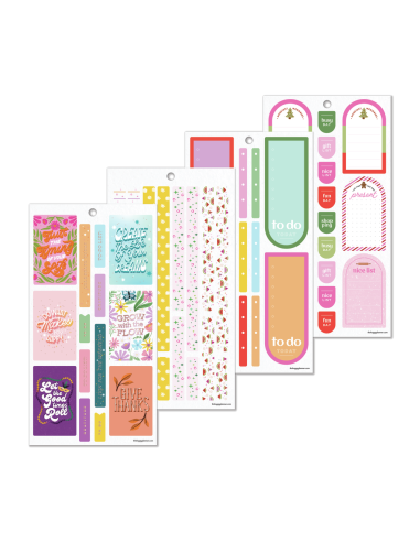 Bloc de 747 stickers -  Seasons of Joy