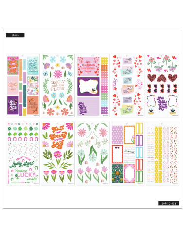 Bloc de 747 stickers -  Seasons of Joy