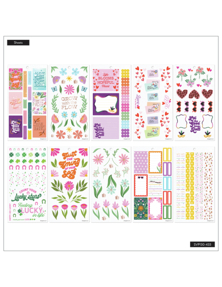 Bloc de 747 stickers -  Seasons of Joy