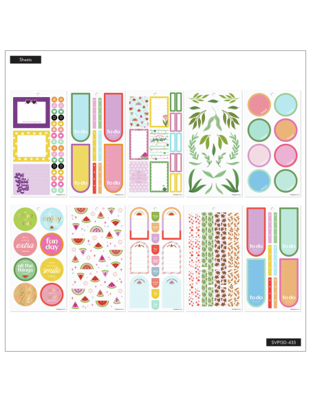 Bloc de 747 stickers -  Seasons of Joy