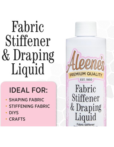 Stiffener liquid - Aleene's - Durcisseur pour tissus très pruissant 473ml