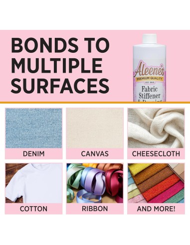 Stiffener liquid - Aleene's - Durcisseur pour tissus très pruissant 473ml