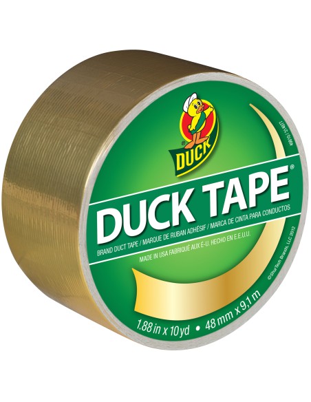 Scotch large et résistant DUCK TAPE - doré