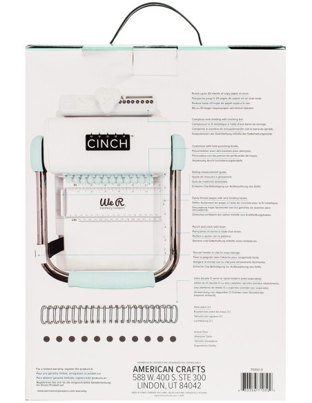 CINCH - machine à relier professionelle grand format - 30,5cm de large