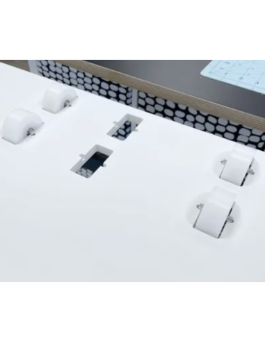 Meuble universel pour machine de découpe SISER + support à outils + 3 rangements 12 rouleaux