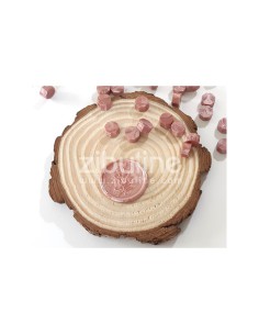 Pastilles de cire à cacheter - Vieux rose nacré