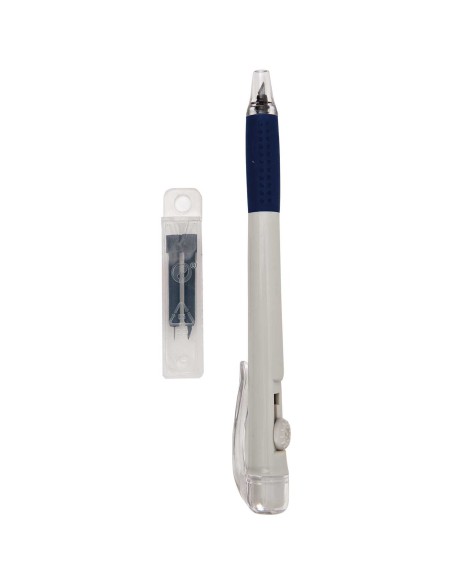 Cutter crayon, 3 lames de rechange incluses