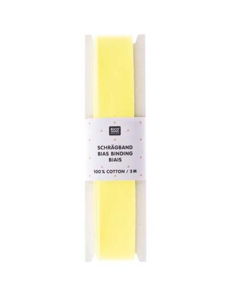 BIAIS, JAUNE FLUO 2CMX3M
