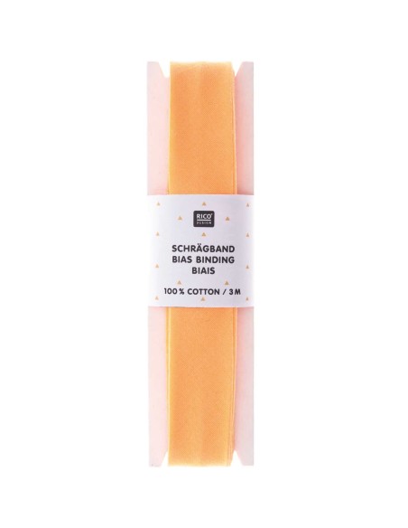 BIAIS, ORANGE FLUO 2CMX3M