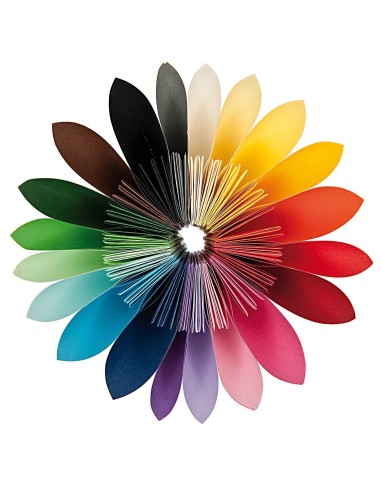 Bloc 200 feuilles papier Origami 80g, 7,5x7,5cm - couleurs vives